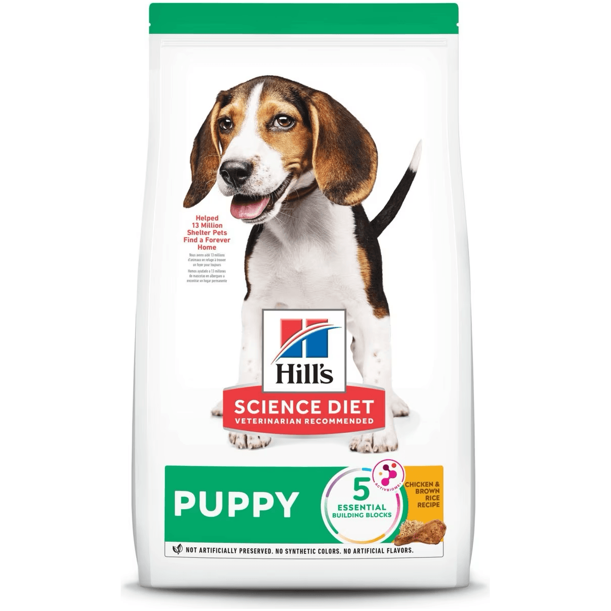 Hill's Science Diet Dry Dog Food, Puppy, Chicken Meal & Barley Recipe - 2.04 Kg - Dog Food - Hill's Science Diet - PetMax Canada