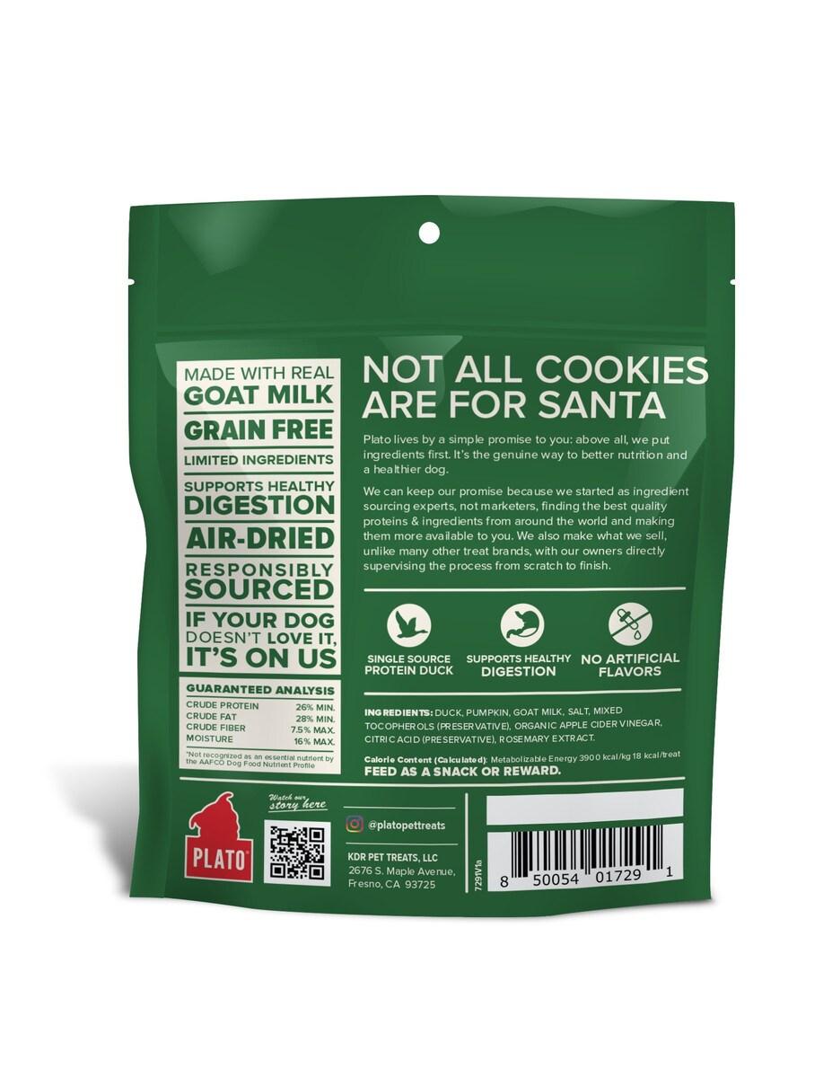 Plato Pet Santa's Cookies With Goat Milk