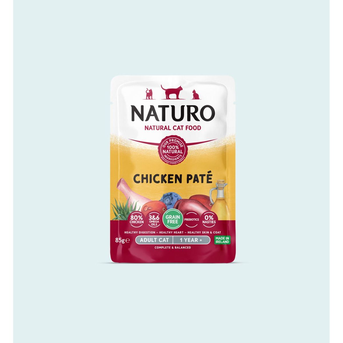 Naturo Cat Adult Pouch Chicken Pate