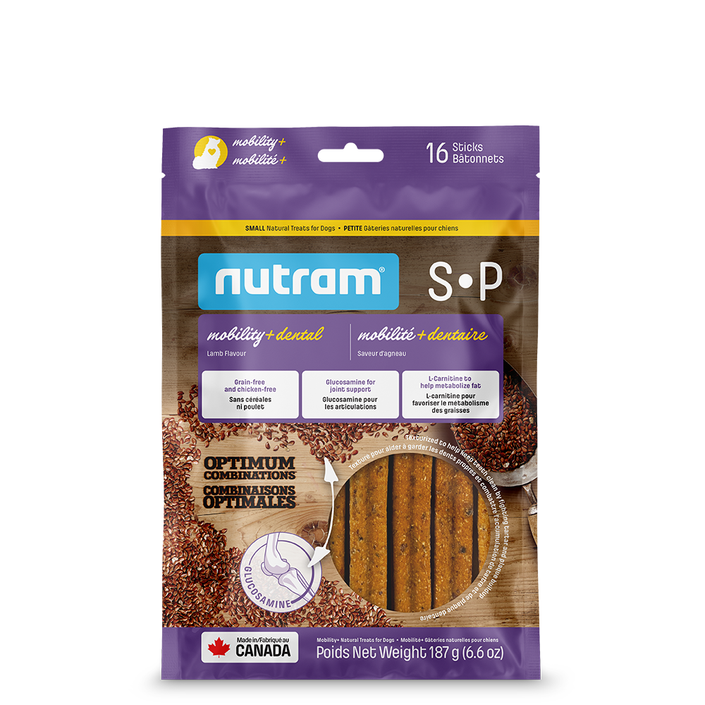 Nutram Optimum Mobility & Dental Treats Lamb