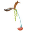 Instincts Cat Rowdy Rockerwand Toy with Feathers