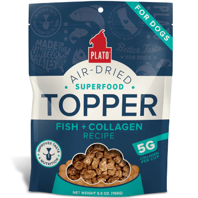 Plato Dog Food Topper Fish & Fish Collagen