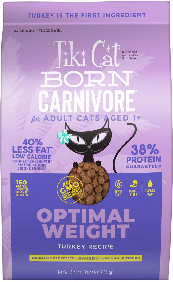 Tiki Cat Born Carnivore Optimal Weight Turkey