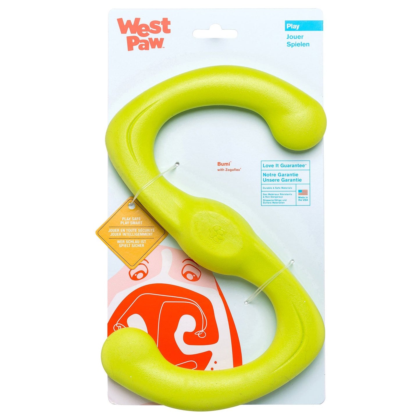 West Paw Zogoflex Active Bumi Green