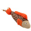 Instincts Cat Fin Frenzy Crinkle Plush Kicker