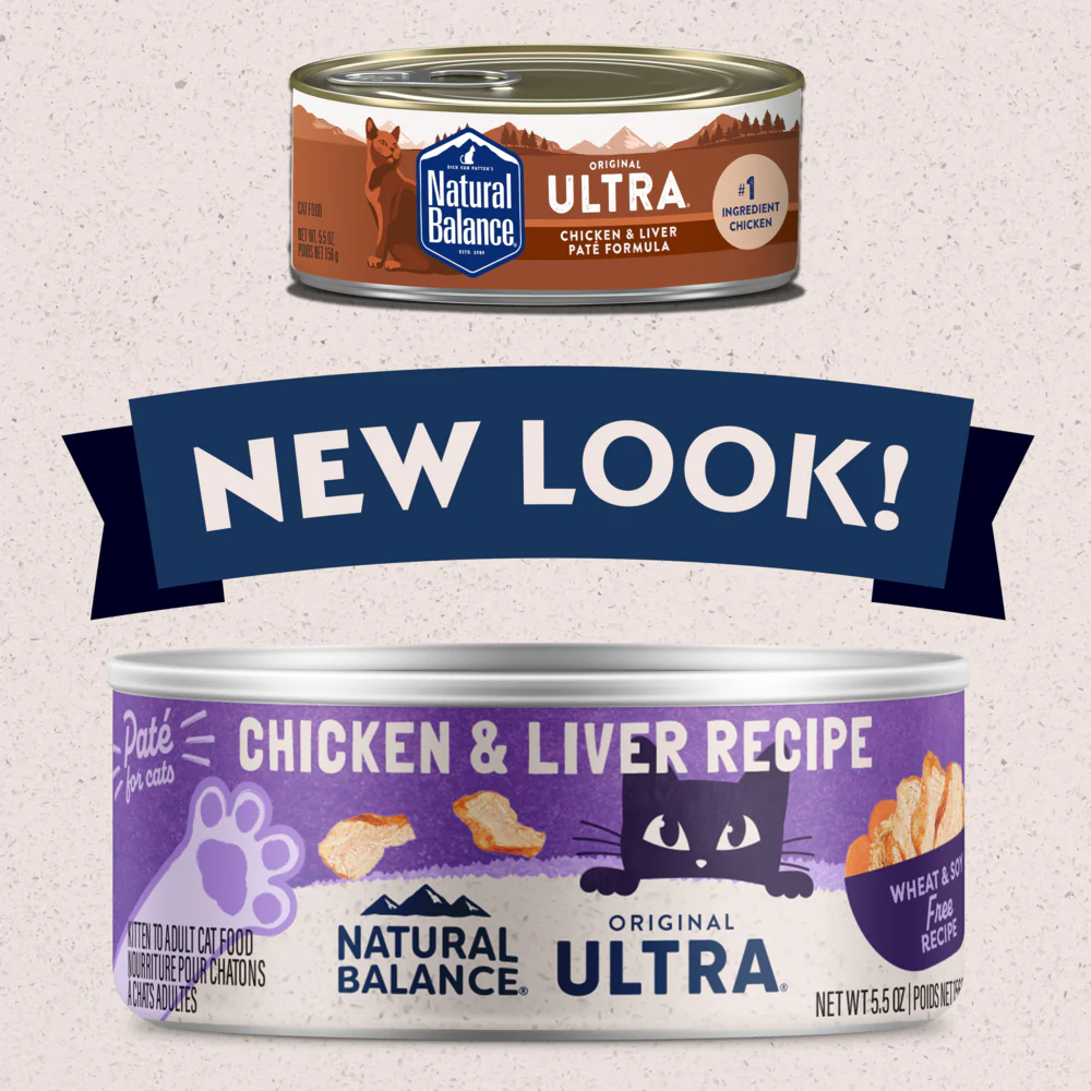 Nourriture en conserve pour chat Natural Balance Ultra Premium Chicken &amp; Foie Pate Formula