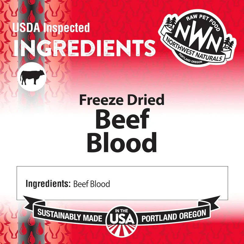 Nothwest Naturals Functional Toppers Beef Blood