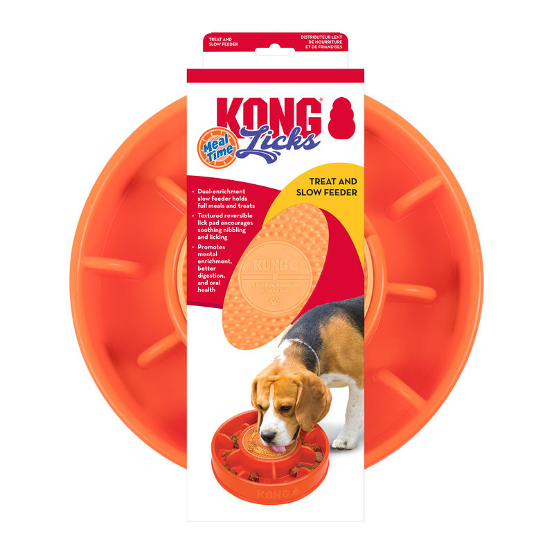 Kong Dog Licks Mealtime