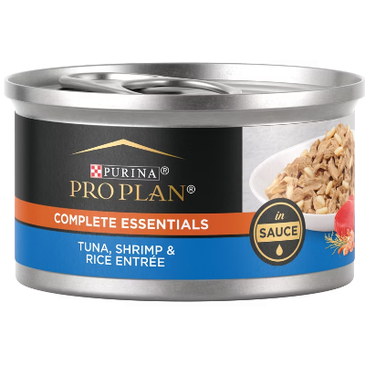 Pro Plan Cat Can Essentials Tuna, Shrimp & Rice Entree