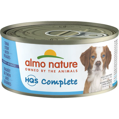 Almo Nature HQS Complete Tuna Stew With Veggies Wet Dog Food