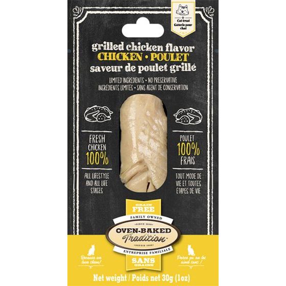 Oven Baked Fillet Chicken & Grilled Chicken Flavour Cat Treat