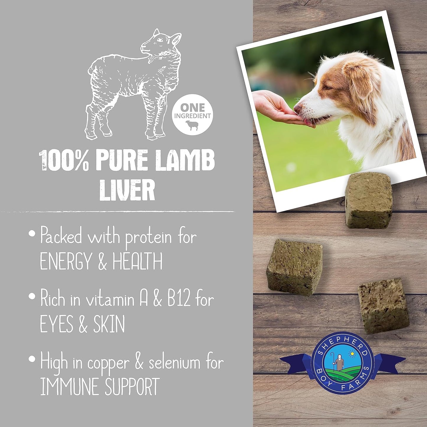 Shepherd Boy Farm Freeze Dried Lamb Liver