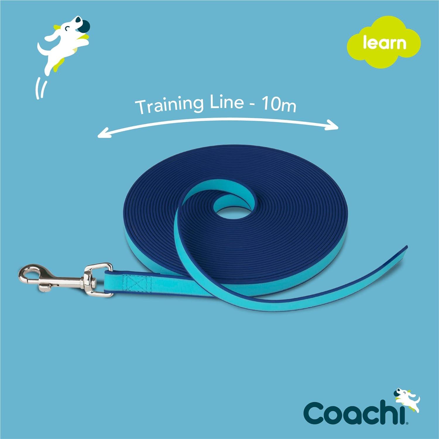 Coachi Waterproof Training Line Navy & Light Blue - 10m - Training Products - COACHI - PetMax Canada