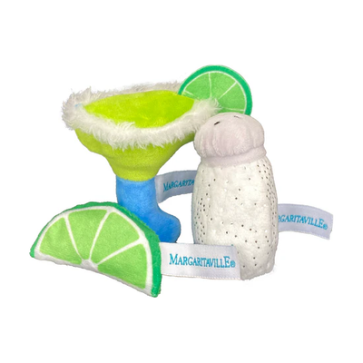 Multipet Cat Toy Margaritaville Lime & Salt 3pack