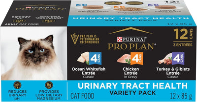 Purina Pro Plan Focus Urinary Tract Variety Pack - 12 Pack: 85g - Canned Cat Food - Purina Pro Plan - PetMax Canada