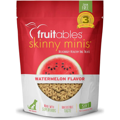 Fruitables Skinny Minis Watermelon Flavour Soft & Chewy Dog Treats