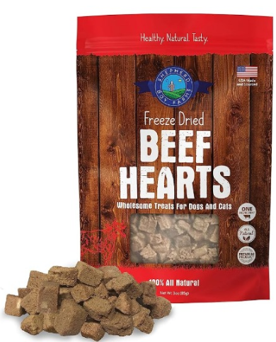 Shepherd Boy Farms Freeze Dried Beef Hearts