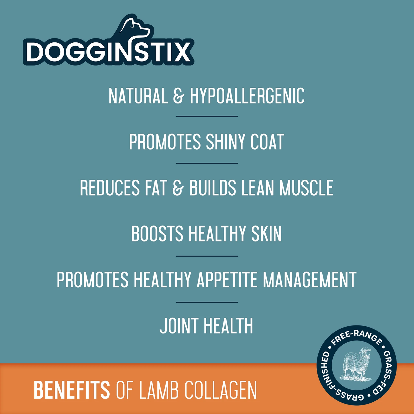 Dogginstix Braided Lamb Collagen