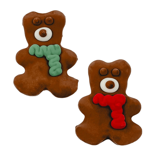 Bosco & Roxys Holiday Have A Beary Christmas Teddybear Cookie