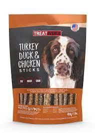 Treatworx Turkey, Duck, & Chicken Sticks - 454 g - Dog Treats - TreatWorx - PetMax Canada