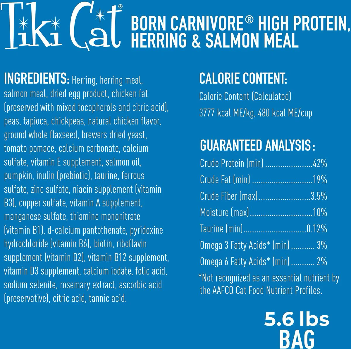 Tiki Cat Born Carnivore High Protein Herring & Salmon