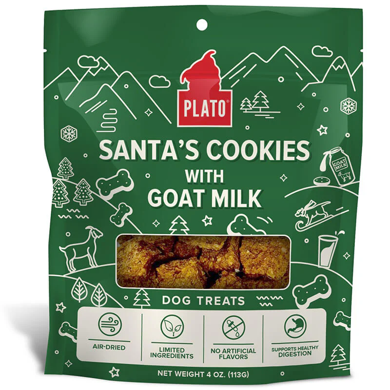 Plato Pet Santa's Cookies With Goat Milk