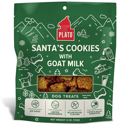 Plato Pet Santa's Cookies With Goat Milk