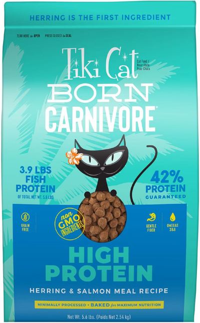 Tiki Cat Born Carnivore High Protein Herring & Salmon