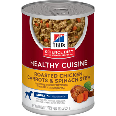 Science Diet Canine Can Healthy Cuisine Chicken 7+