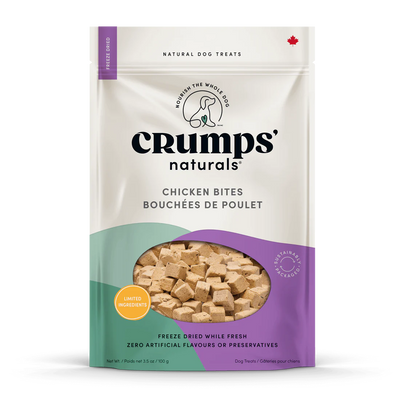 Crumps Naturals Freeze Dried Chicken Bites