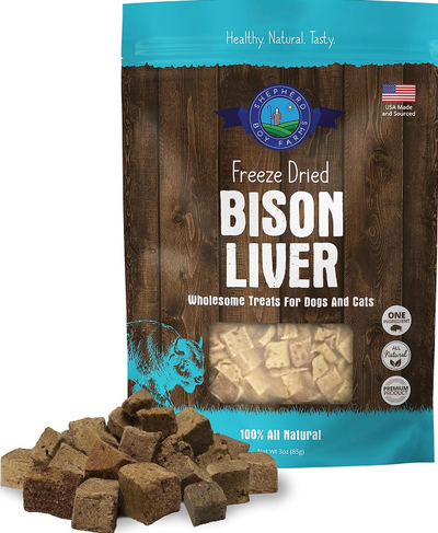 Shepherd Boy Farms Freeze Dried Bison Liver