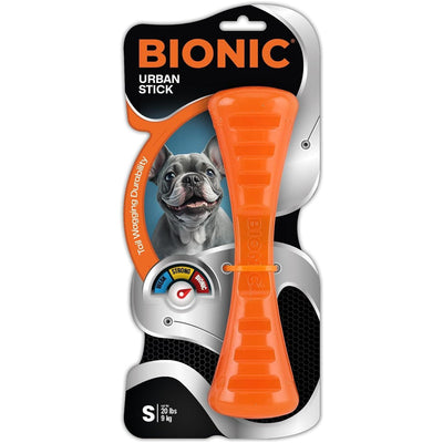 Bionic Rubber Urban Stick Dog Toy - Small: 8" - Dog Toys - Bionic - PetMax Canada