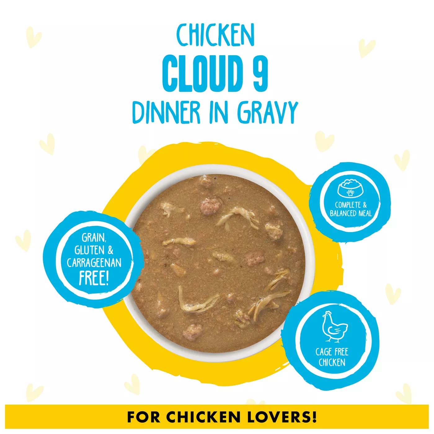 Weruva Wet Cat Food BFF Omg Chicken Cloud Dinner in Gravy