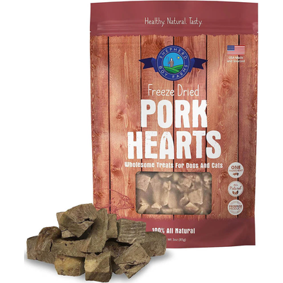 Shepherd Boy Farm Freeze Dried Pork Hearts