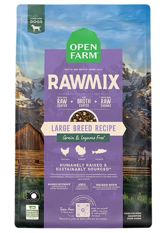 Open Farm Dog Rawmix Grain Free Large Breed