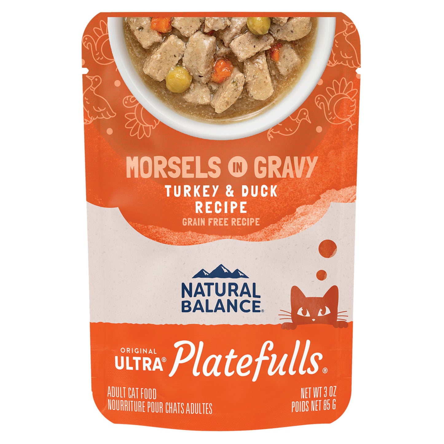 Natural Balance Platefulls Turkey & Duck Wet Cat Food