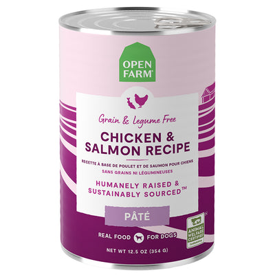 Open Farm Dog Canned Chicken & Salmon Recipe