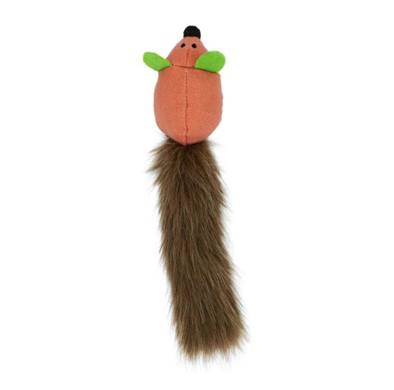 Bud-Z Cat Toy With Catnip Tube With Silky Tail Mouse