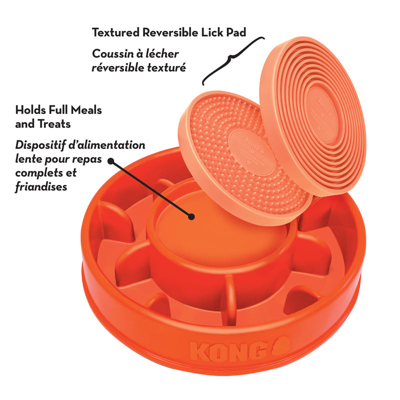 Kong Dog Licks Mealtime
