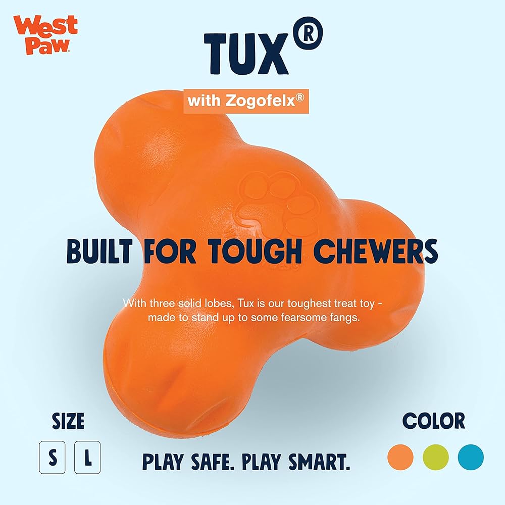 West Paws Zogoflex Chew Tux Mandarine