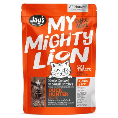 Jay's My Mighty Lion Cat Treats Duck