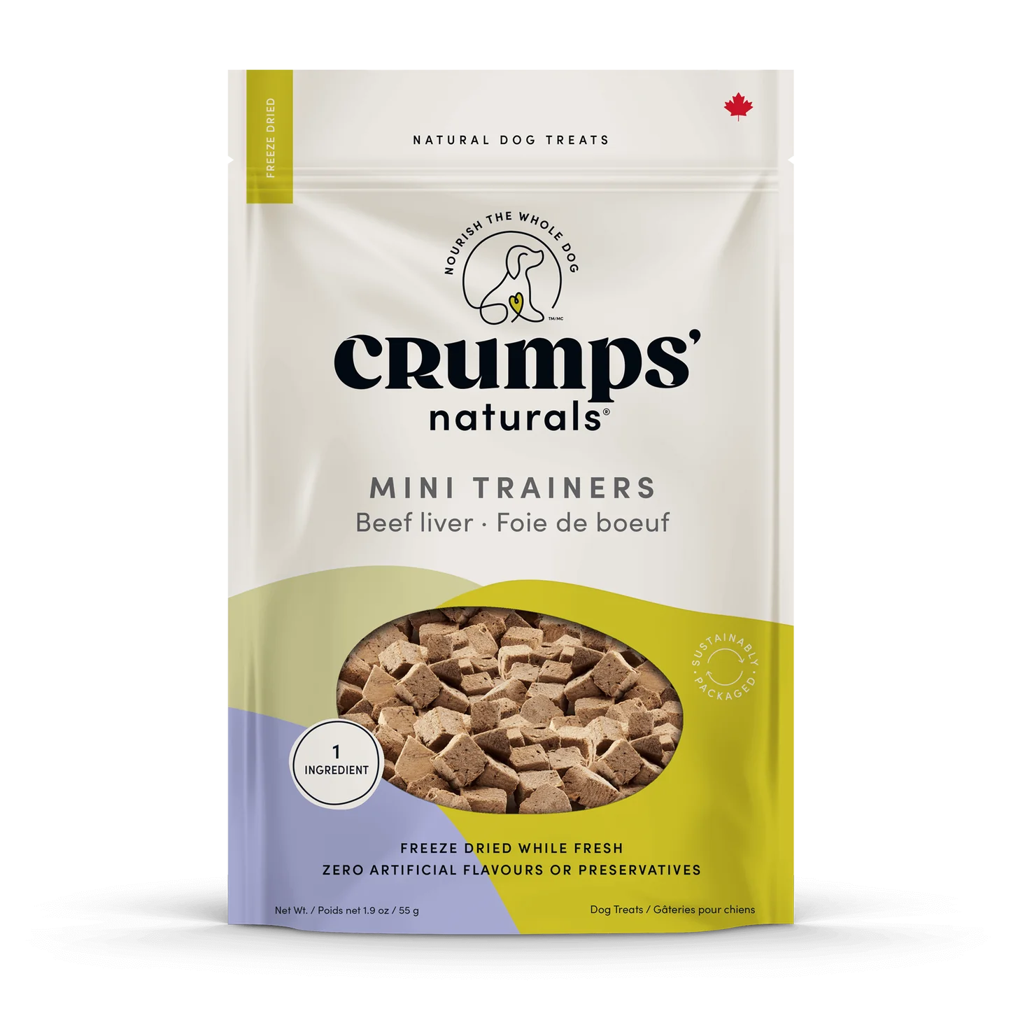 Crumps Naturals Trainers Bœuf lyophilisé