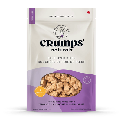 Crumps Naturals Beef Liver Bites