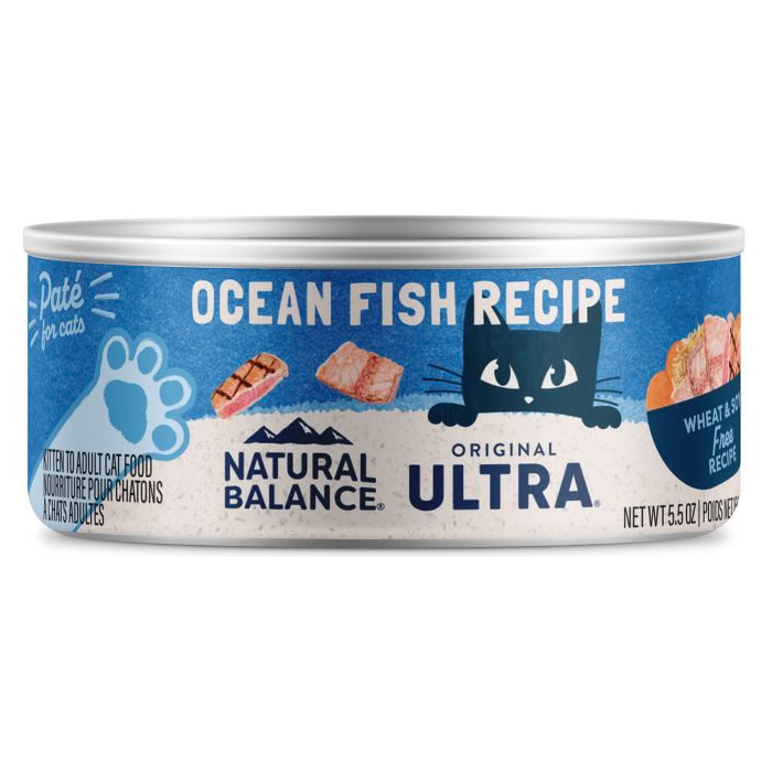 Nourriture en conserve pour chats Natural Balance Ultra Premium Ocean Fish Formula