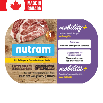 Nutram Optimum Combinations Mobility+ Lamb & Lentil Dog Wet Food