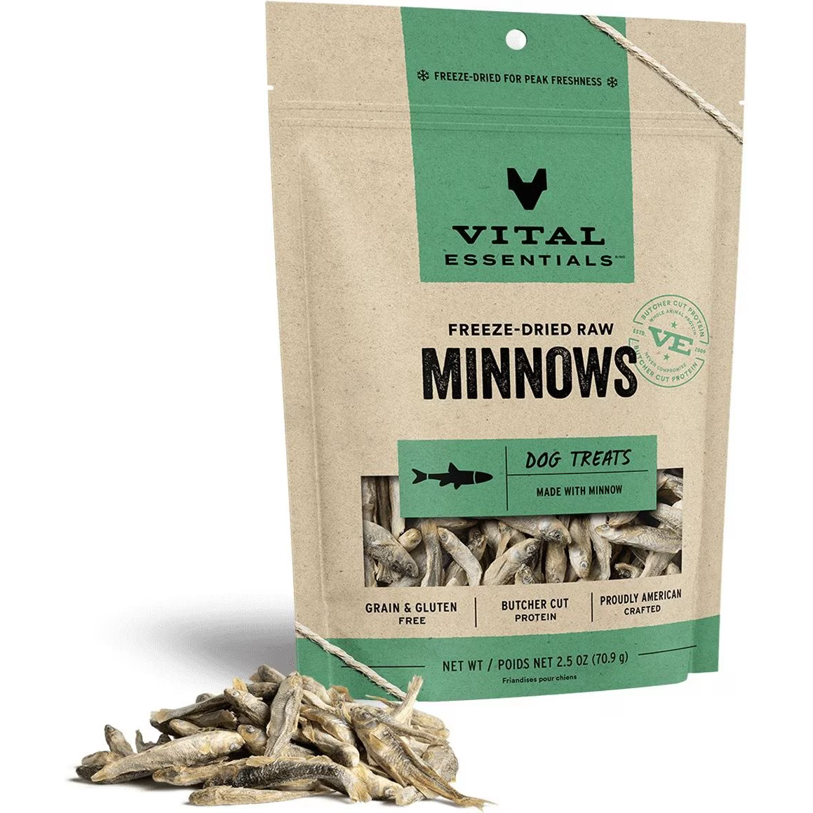 Vital Essentials Freeze Dried Treat Minnows