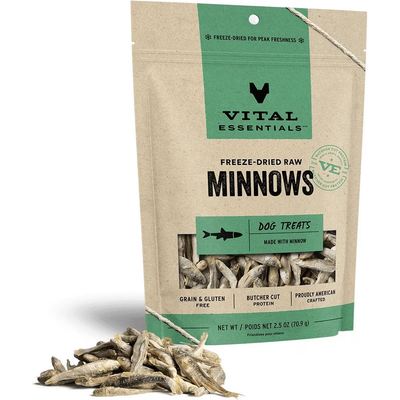 Vital Essentials Freeze Dried Treat Minnows