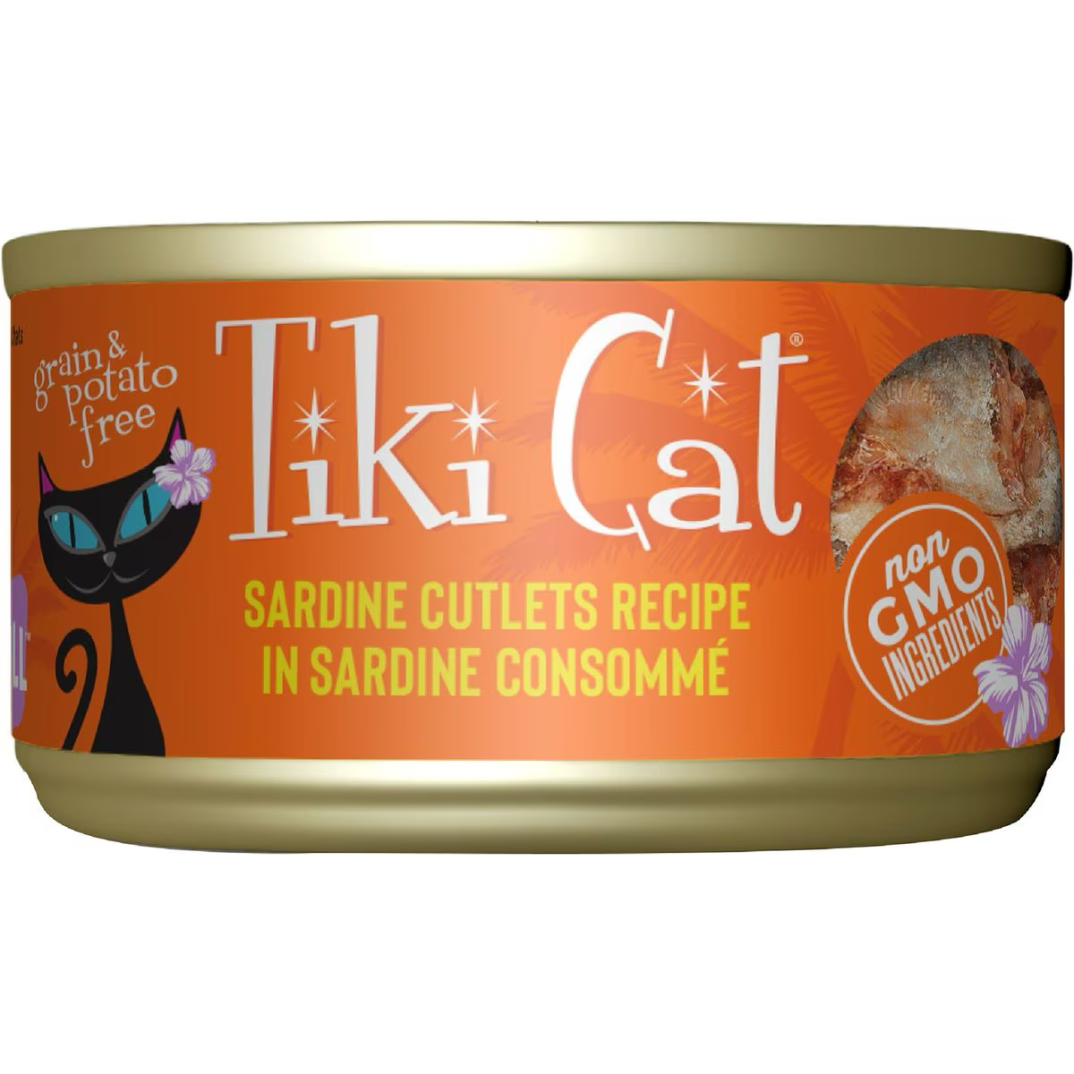 Tiki Cat Can Sardine Cutlets & Sardine Consomme