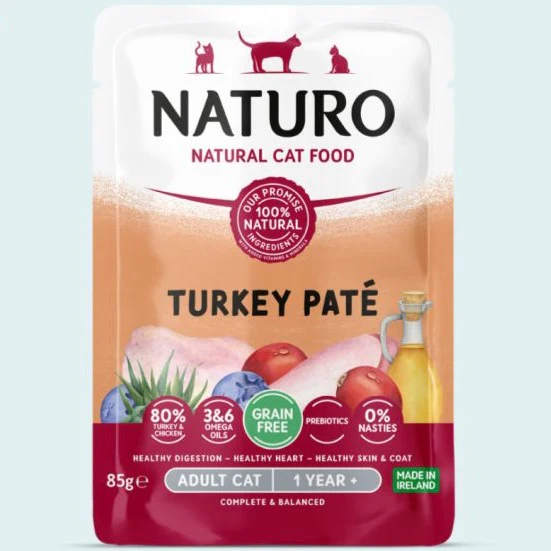 Naturo Cat Adult Pouch Turkey Pate