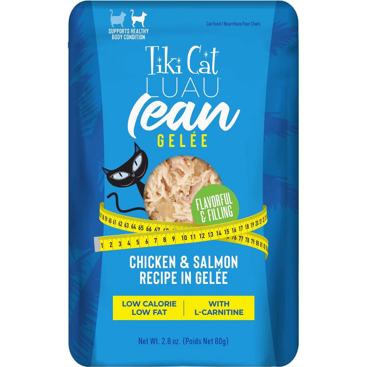 Tiki Cat Pouch Luau Lean Gelee Chicken & Salmon